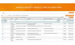 Product tabs