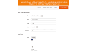 Improve Magento 2 store switcher in header with nice flags images selector. Easy to use, easy to upload.