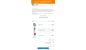 Ready to use One-Day email reminder