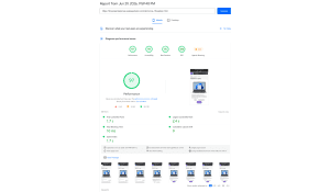 Breeze Enterprise Page speed results