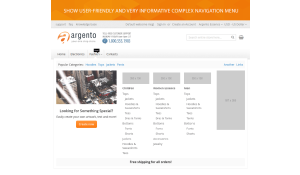 Magento custom menu
