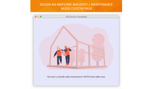 Add custom Magento 2 maintenance mode page