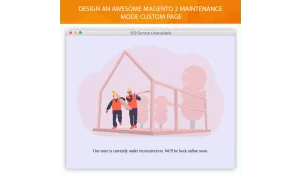 Add custom Magento 2 maintenance mode page