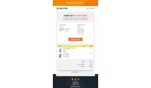 Choose up to 5 designs for email template