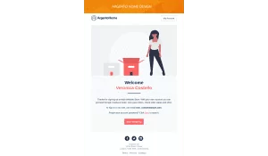 Choose up to 5 designs for email template