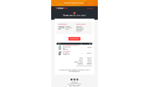 Choose up to 5 designs for email template