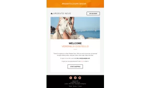 Choose up to 5 designs for email template