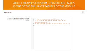 Ability to apply custom design to all Magento 2 email templates