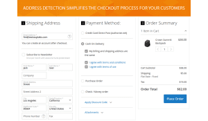 GeoIp detection on Magento 2 FireCheckout page