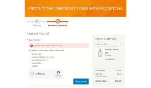 ReCaptcha on the Magento 2 checkout form