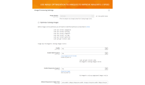 Make your Magento 2 store faster by using the image optimization features