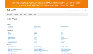 SEO Suite provides creating HTML sitemap 
