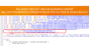 SEO Pagination module's feature