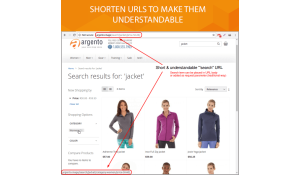 Shorter and understandable URLs