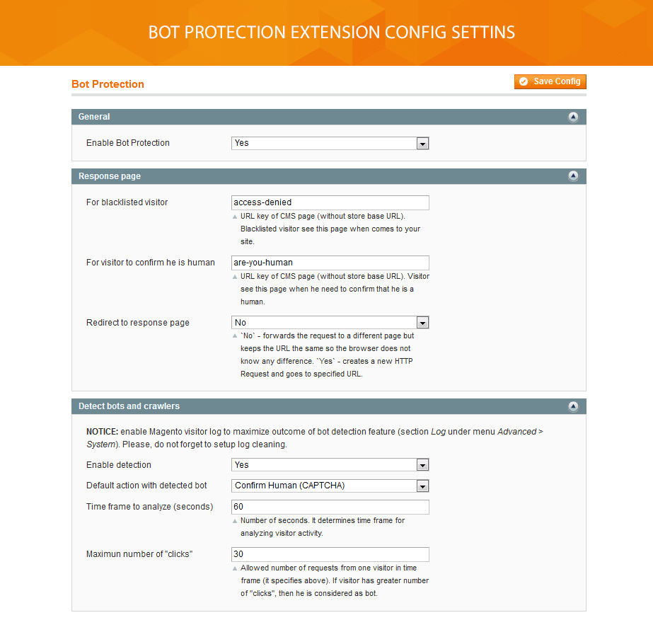 Magento Bot Protection Extension :: $79 :: Free Installation