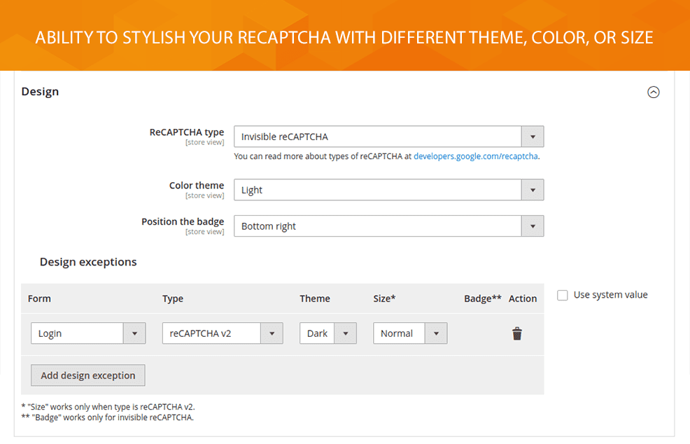 Magento 2 reCAPTCHA Extension :: $79 :: Free Installation