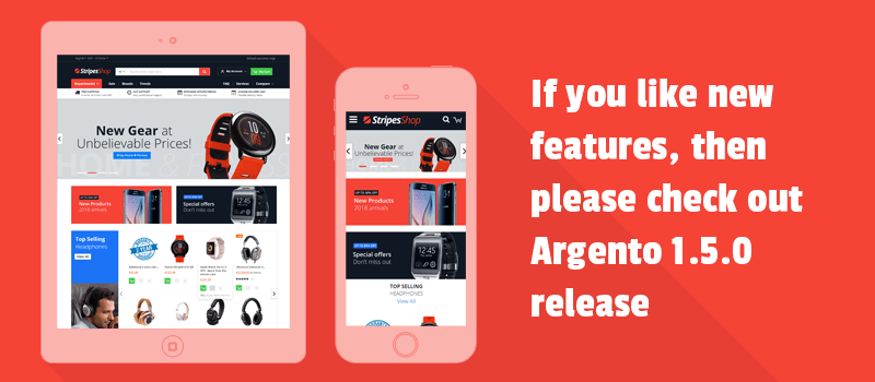 If you like new features, then please check out Argento 1.5.0 release.