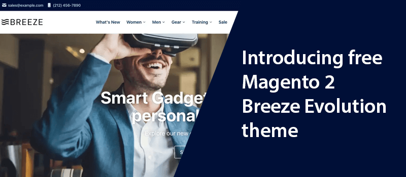 The Breeze Evolution theme for Magento 2 is now available!