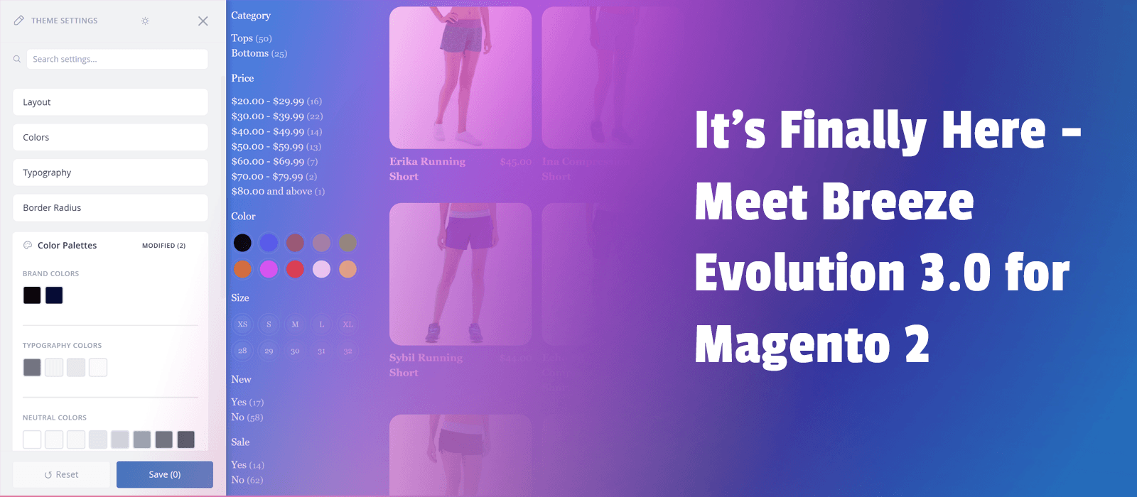 It’s Finally Here - Meet Breeze Evolution 3.0 for Magento 2
