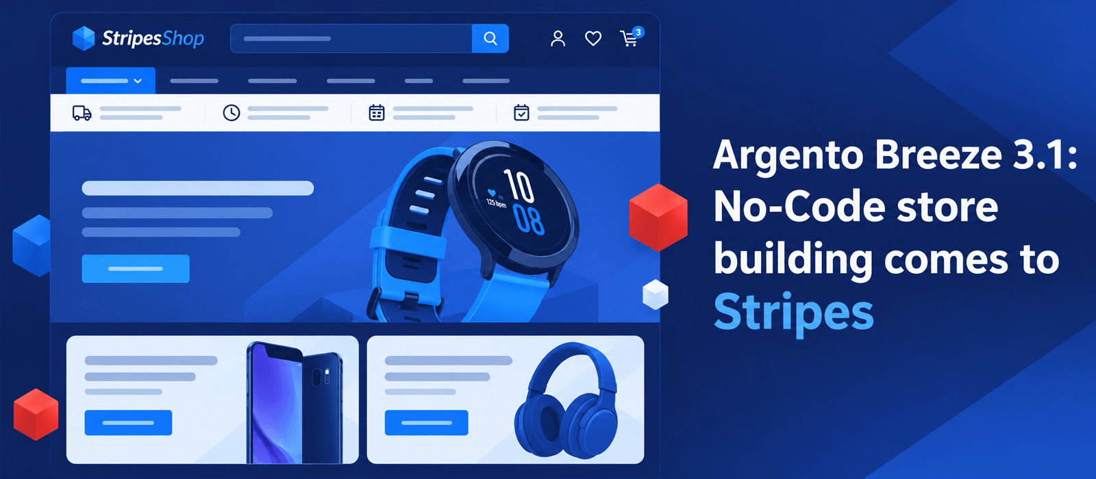Argento Breeze 3.1: No-Code Store Building Comes to Stripes