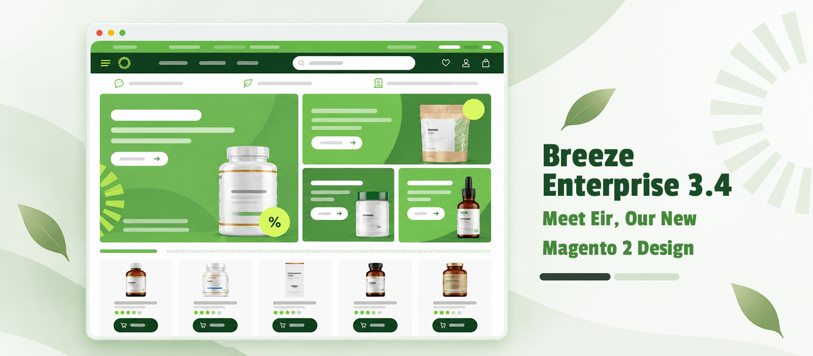 Breeze Enterprise 3.4: Meet Eir, Our New Magento 2 Design
