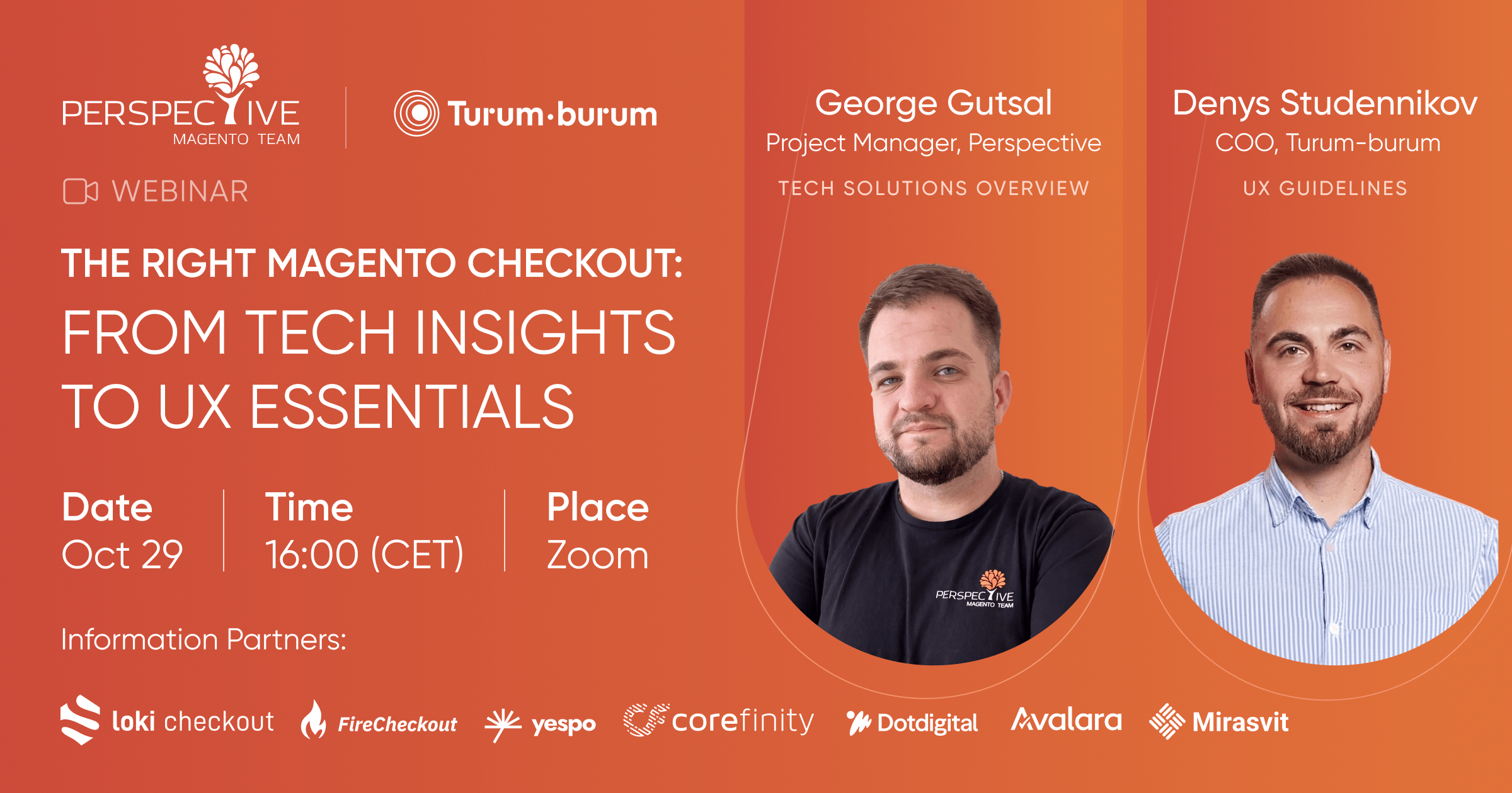 Choosing the Right Magento Checkout: Join Us for a Free Webinar on October 29